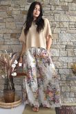 Country Garden Chintz Palazzo Blush